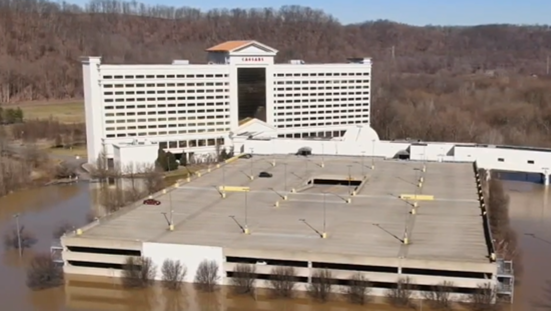 Indiana Casino Update: Flood Closes Caesars, Tropicana OKs Some Smoking