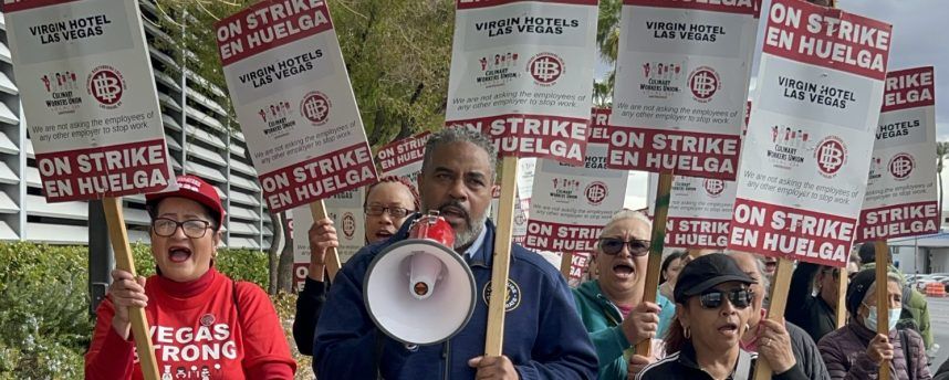 Virgin Hotels Las Vegas Gets Preliminary OK for New Management, Worker Strike Continues