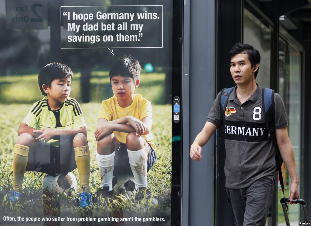 Singapore Anti-Gambling Campaign Goes Viral with Germany Win