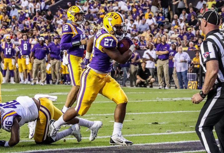 LSU Running Back Arrested for Illegal Gambling, Offense Pales Compared to Other Gridiron Stars