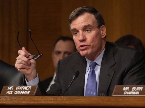 Democratic Senator Mark Warner of Virginia Joins Pro-RAWA Chorus