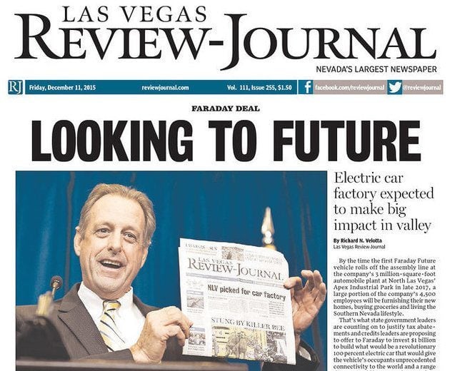 Las Vegas Review-Journal Gets Bought Out as Rumors Swirl That Sheldon Adelson Is the Mystery Buyer