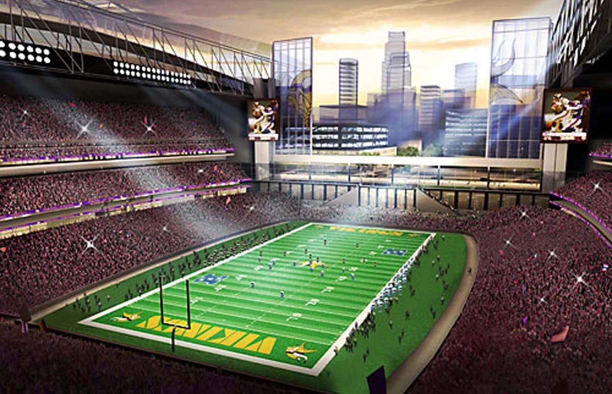 Electronic Gaming Funding a Failure for New Minnesota Vikings Stadium