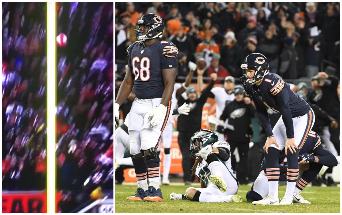 Chicago Bears ‘Double Doink’ Missed Field Goal Major Score for Las Vegas Oddsmakers