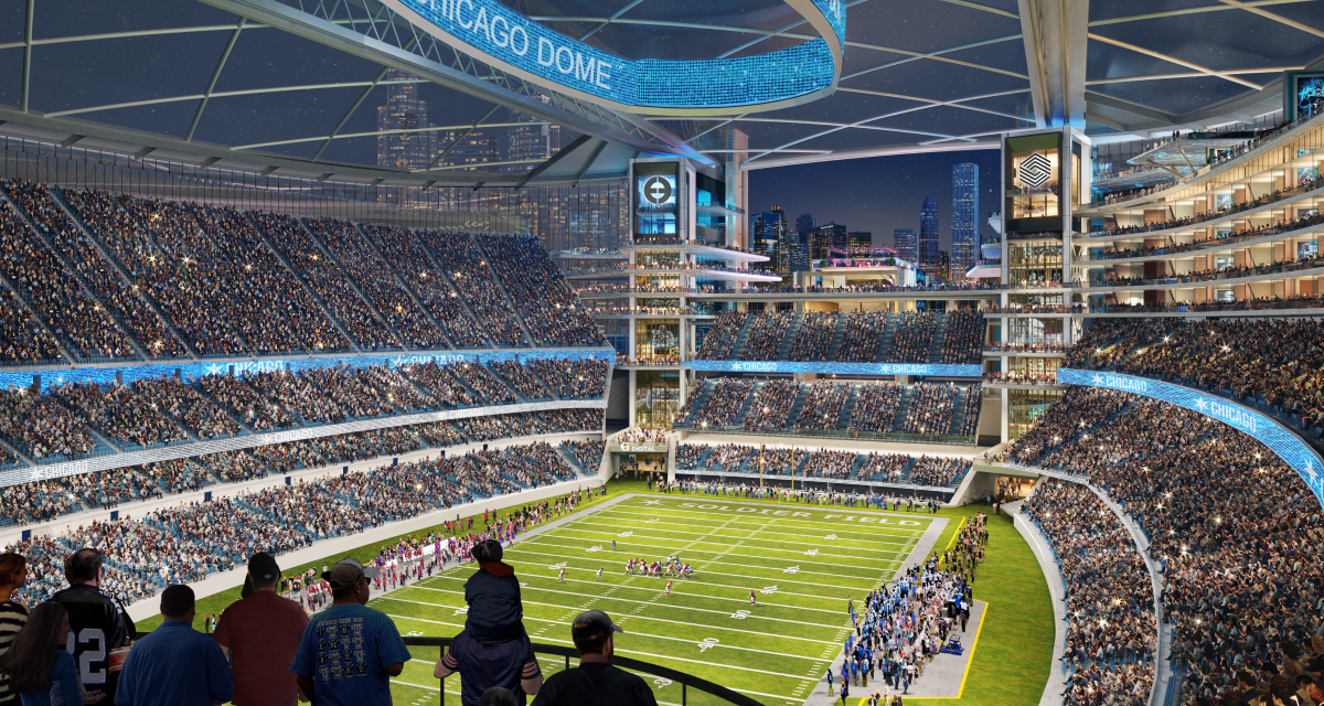 Chicago Unveils New Solider Field Plans to Sway Bears from Arlington Park