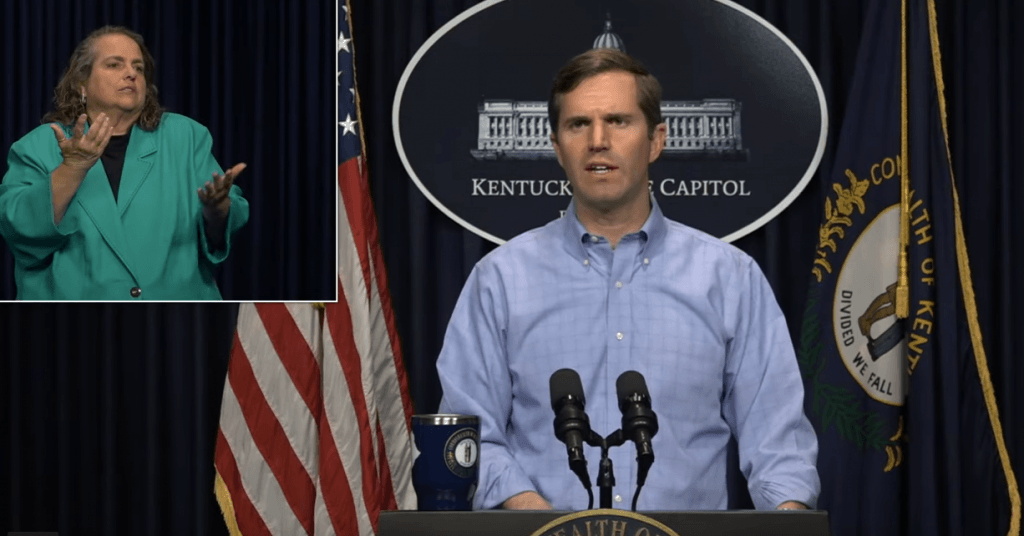 Kentucky Gov. Andy Beshear Says Return of Horse Racing Still Months Away