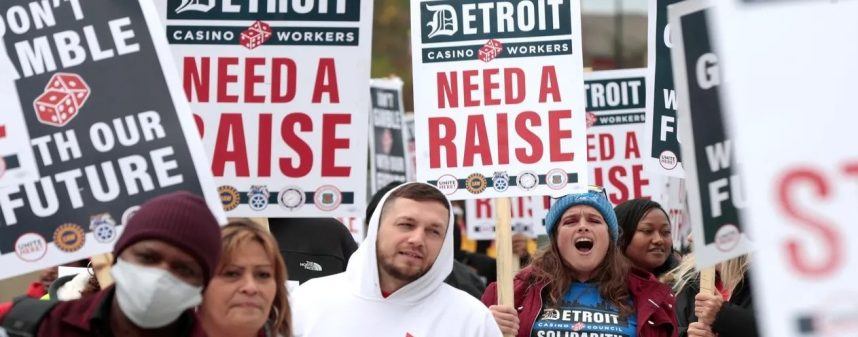 Detroit Casino Unions Reach Tentative Deal to End Strike