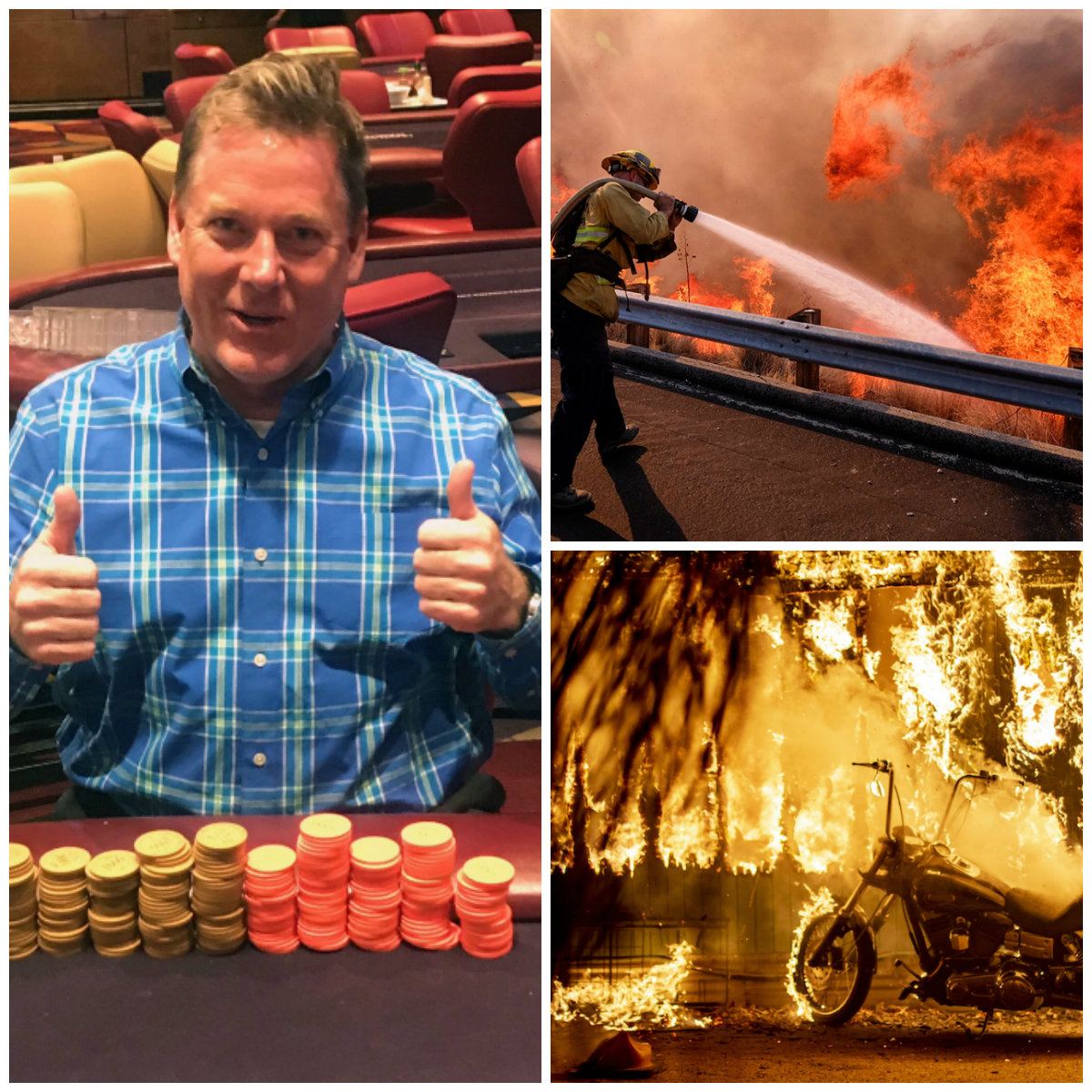 Hustler Card Room GM Donates Poker Tournament Win to SoCal Fire Disaster Relief Efforts