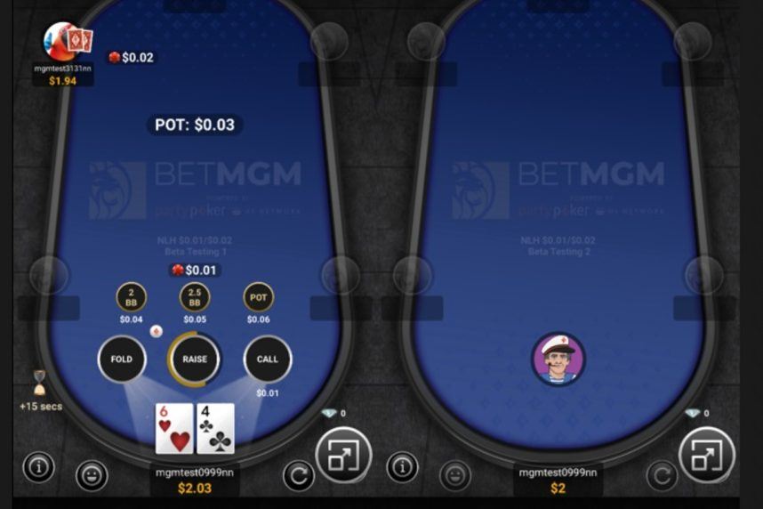 BetMGM Sharing Poker Players in Michigan With New Jersey