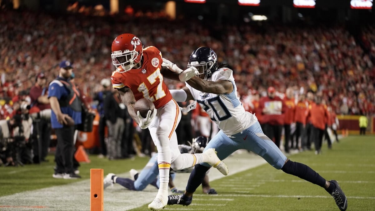 Kansas City Chiefs Send WR Mecole Hardman to IR